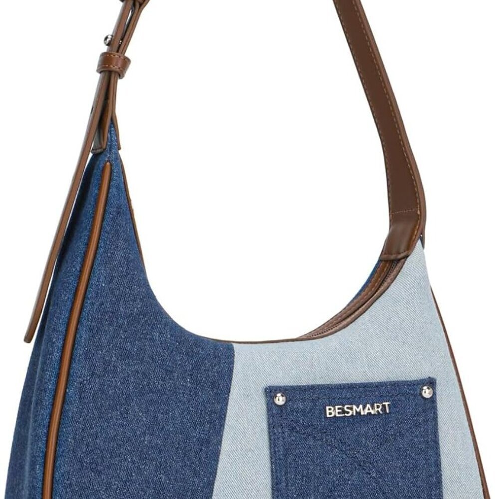 Denim Crossbody Bag Quilted Shoulder Bags for Women